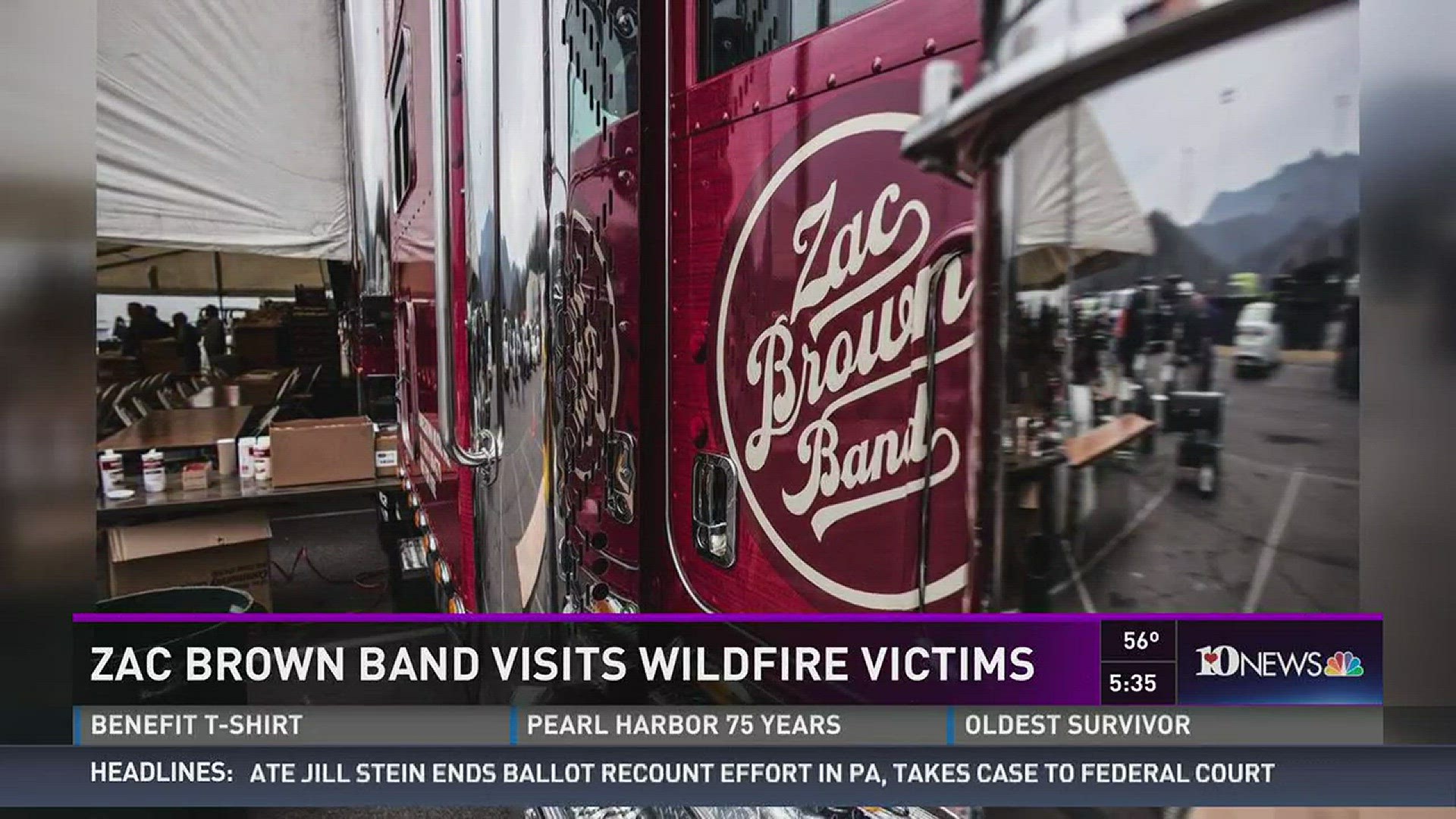 Dec. 6, 2016: Over the weekend, the city of Gatlinburg got a visit from one of country music's biggest stars, who wanted to join the relief effort.