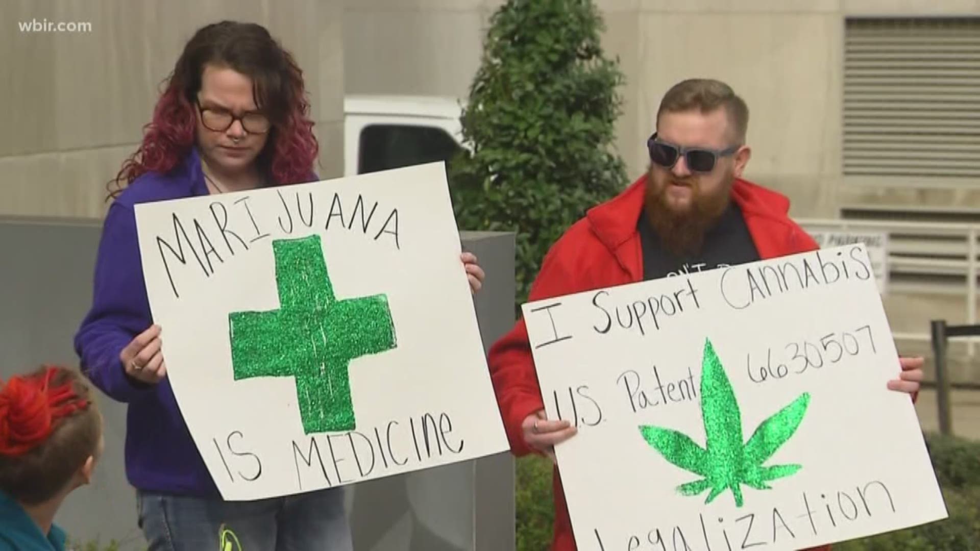 A group pushing for lawmakers to legalize marijuana rallied in Nashville.