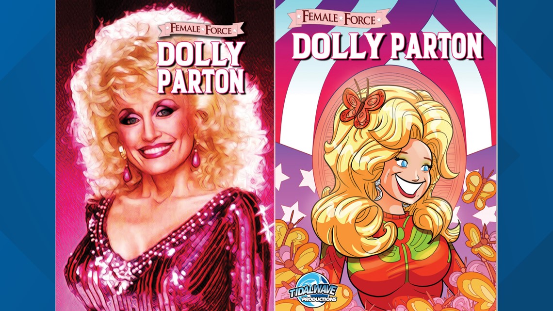 Dolly Parton ice cream and comic book coming soon!