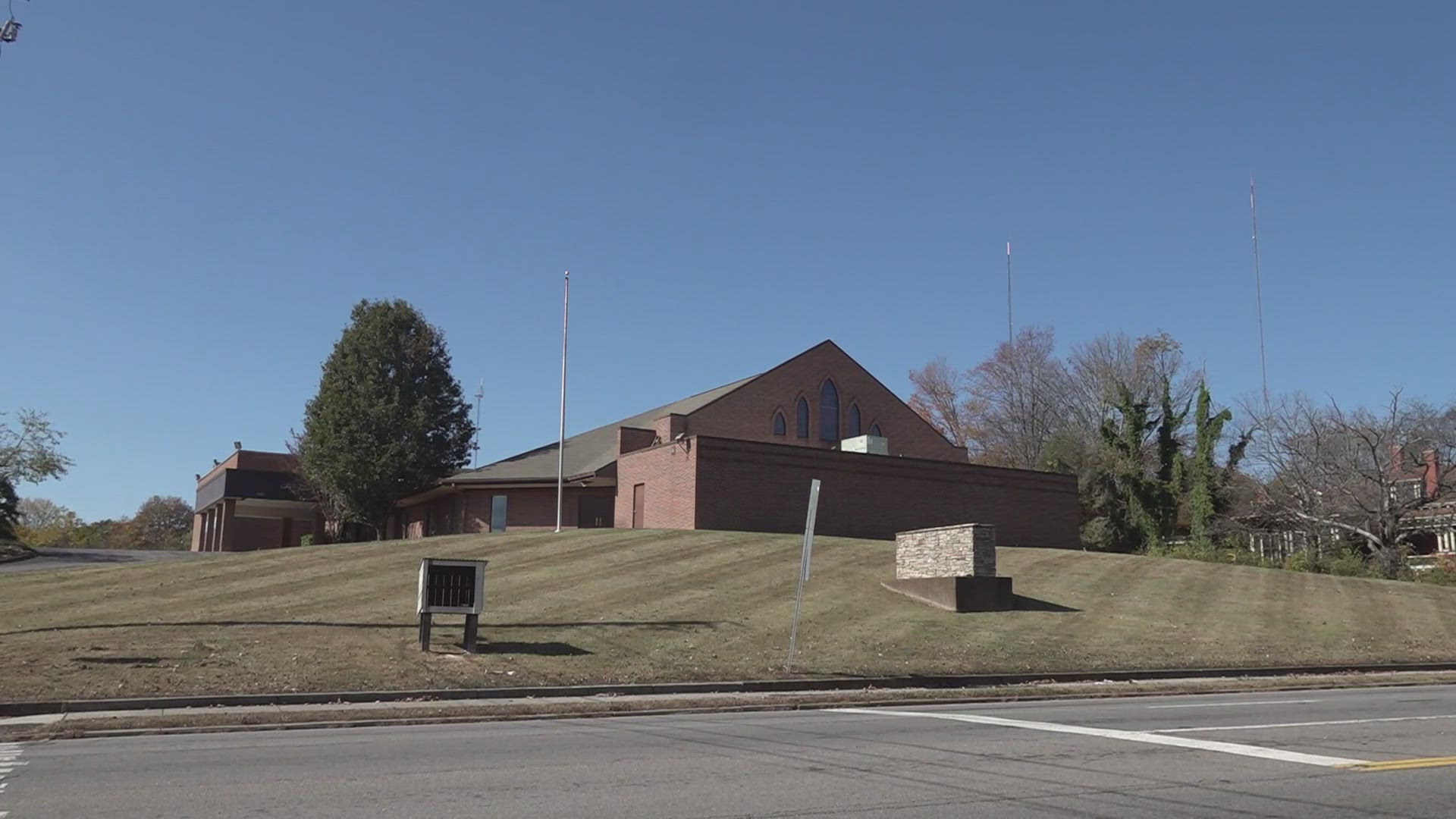 The property bought was most recently the site of Hope Fellowship Church.