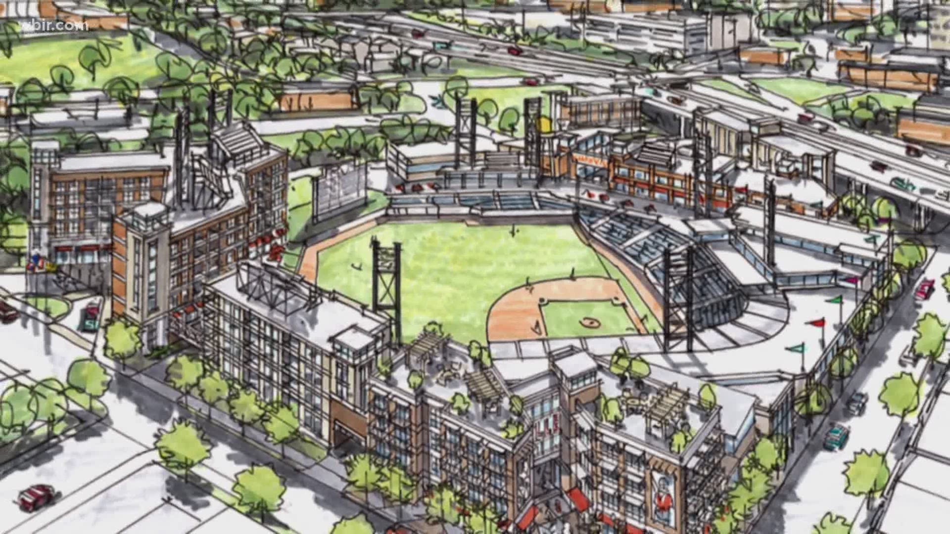The mayor says if the plan is accepted and a new baseball stadium is funded, it will likely serve more than just baseball in Knoxville's Old City.