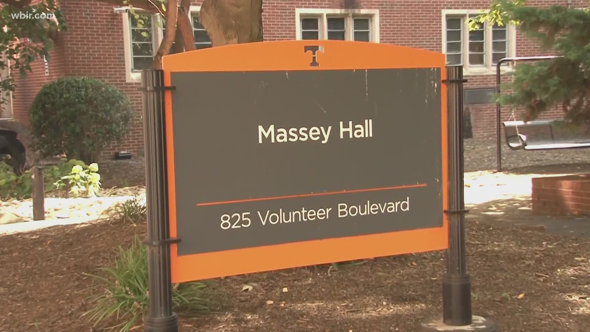 The University of Tennessee closed Massey Hall after reporting 2,012 people in isolation.