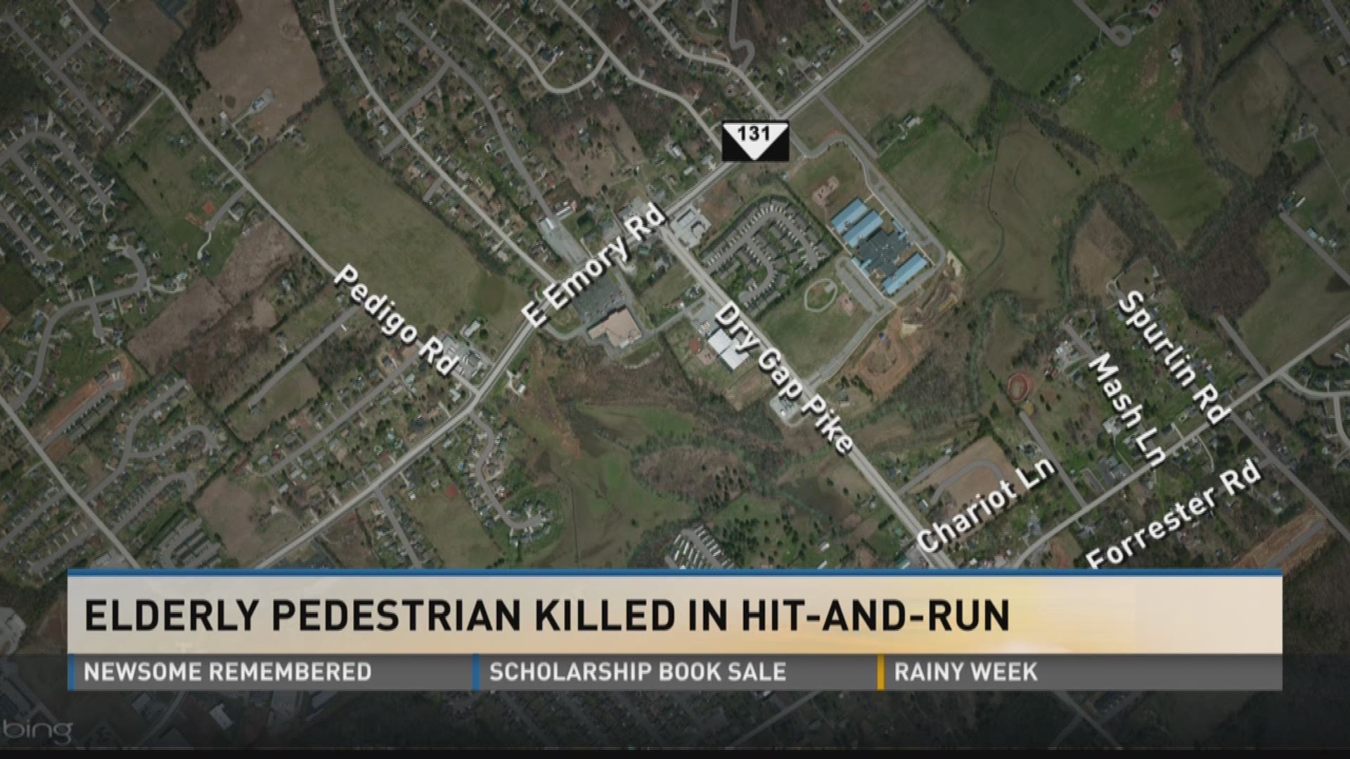 The 78-year-old man was killed in a hit-and-run in North Knox County on Sunday night.