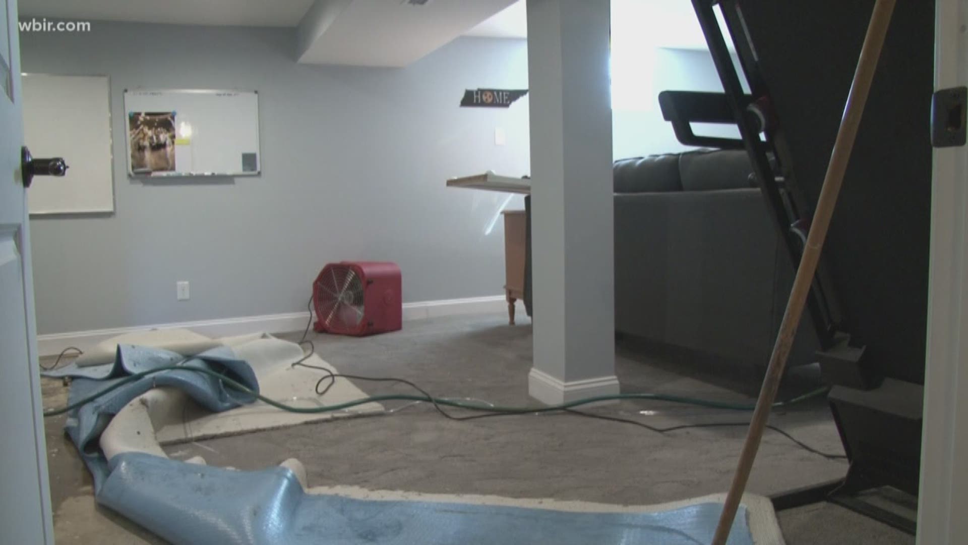 Many people in East Tennessee are dealing with flooded basements and yards. You can call in the experts to help fix it, but many, without flood insurance, are trying to figure out what they can afford to do on their own.