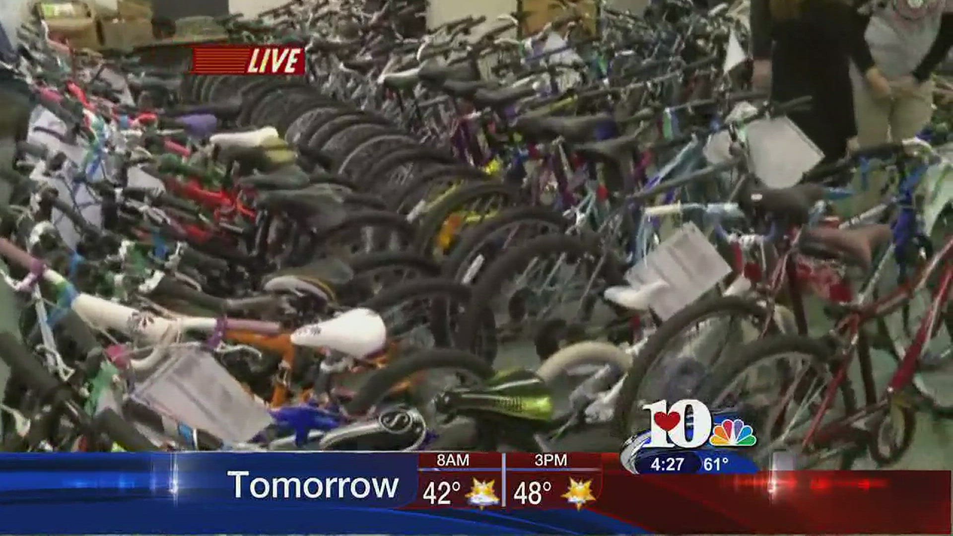 Live at Five at 4January 3, 2017Bike Elf will collect new and gently used bicycles this Saturday in Maryvillebike-elf.org