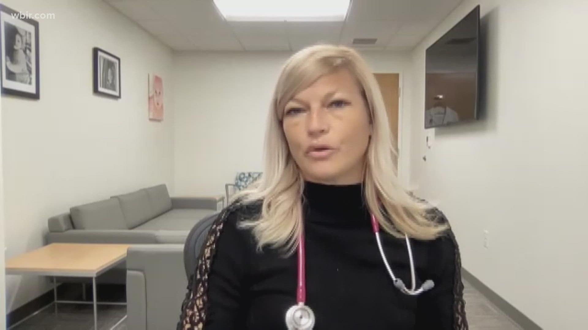 Dr. Kristin Farr with Children's Hospital discusses treating strep throat in children.