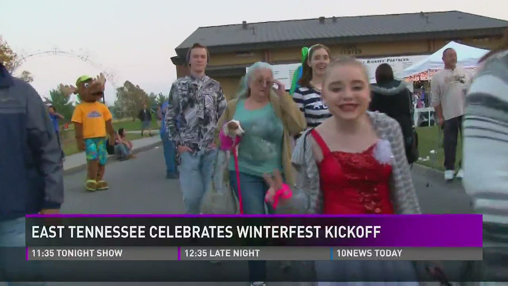 Nov. 7, 2016: A look at the kickoff to Sevier County's 27th annual Winterfest.