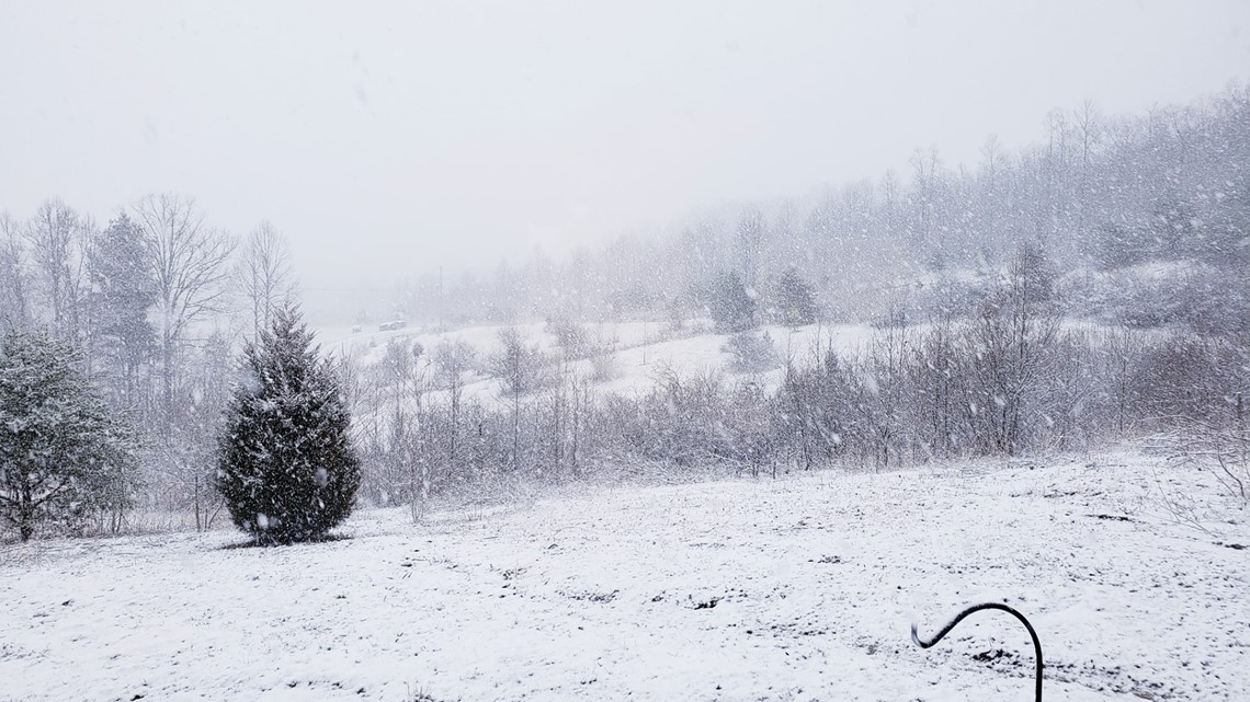 When will it snow in East Tennessee?