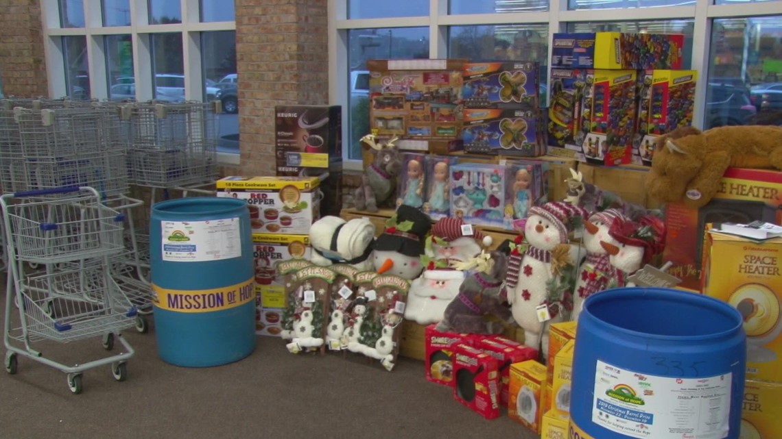 Mission of Hope brings back Blue Barrel Drive