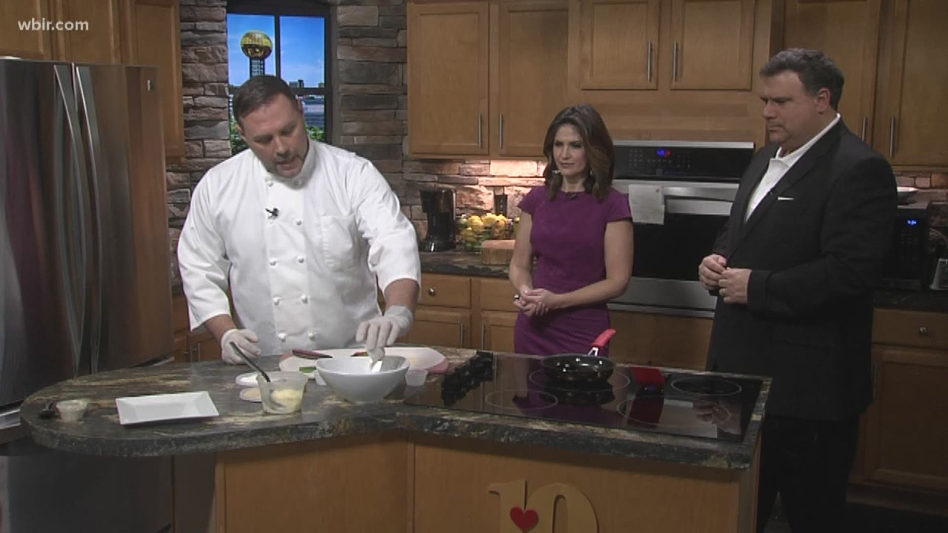 The chef from Whitestone Country Inn in Kingston shares a quick and easy recipe for crab cakes. For more information visit whitestoneinn.com. Feb. 5, 2019-4pm