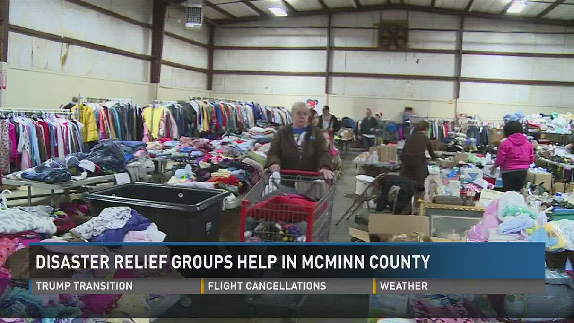 Dec. 11, 2016: Disaster relief groups are helping McMinn County families work toward long-term recovery following recent tornado damage.