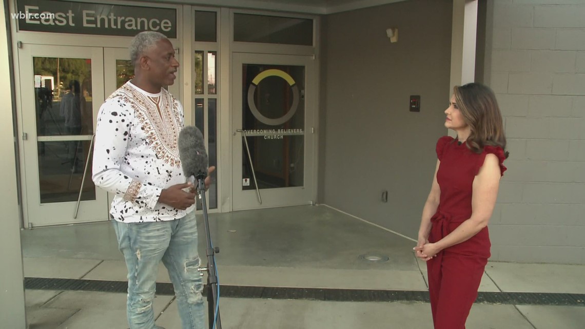 Pastor Daryl Arnold Speaks With Wbir Anchor Beth Haynes Following Austin East Shooting Wbir Com