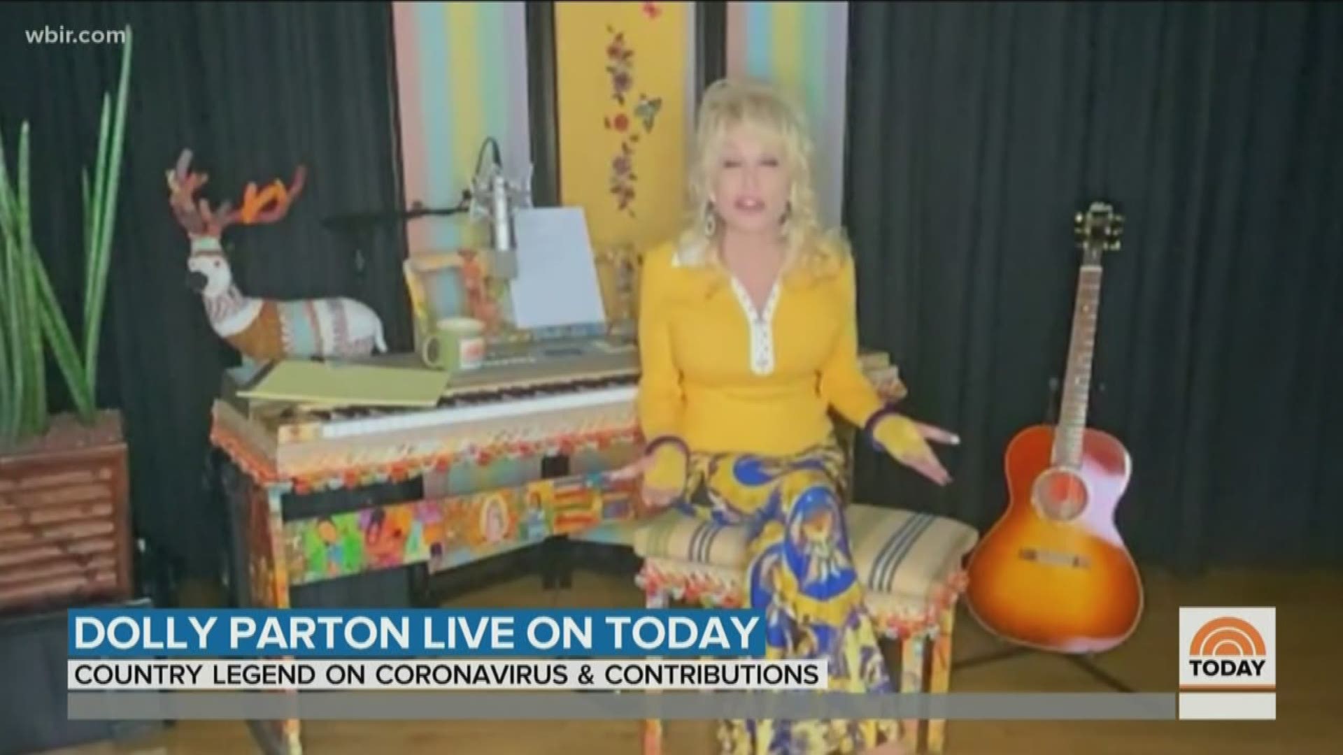 Thursday night Dolly Parton will read you a bedtime story.