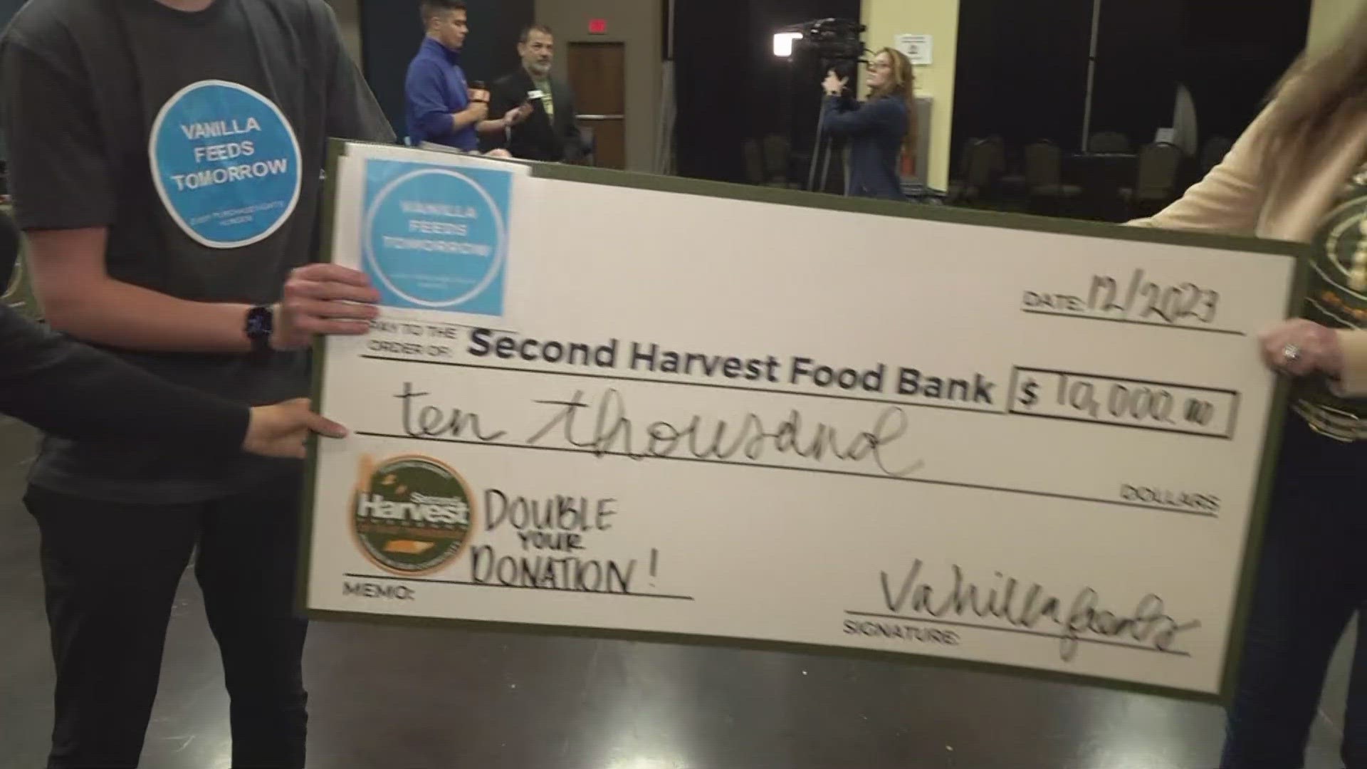 Second Harvest Food Bank is hosting its annual "Double Your Donation" event.