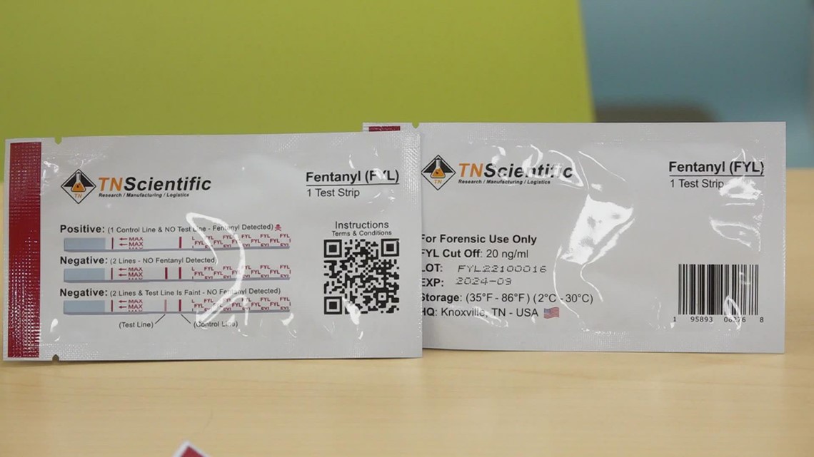 Fentanyl testing strips are now available