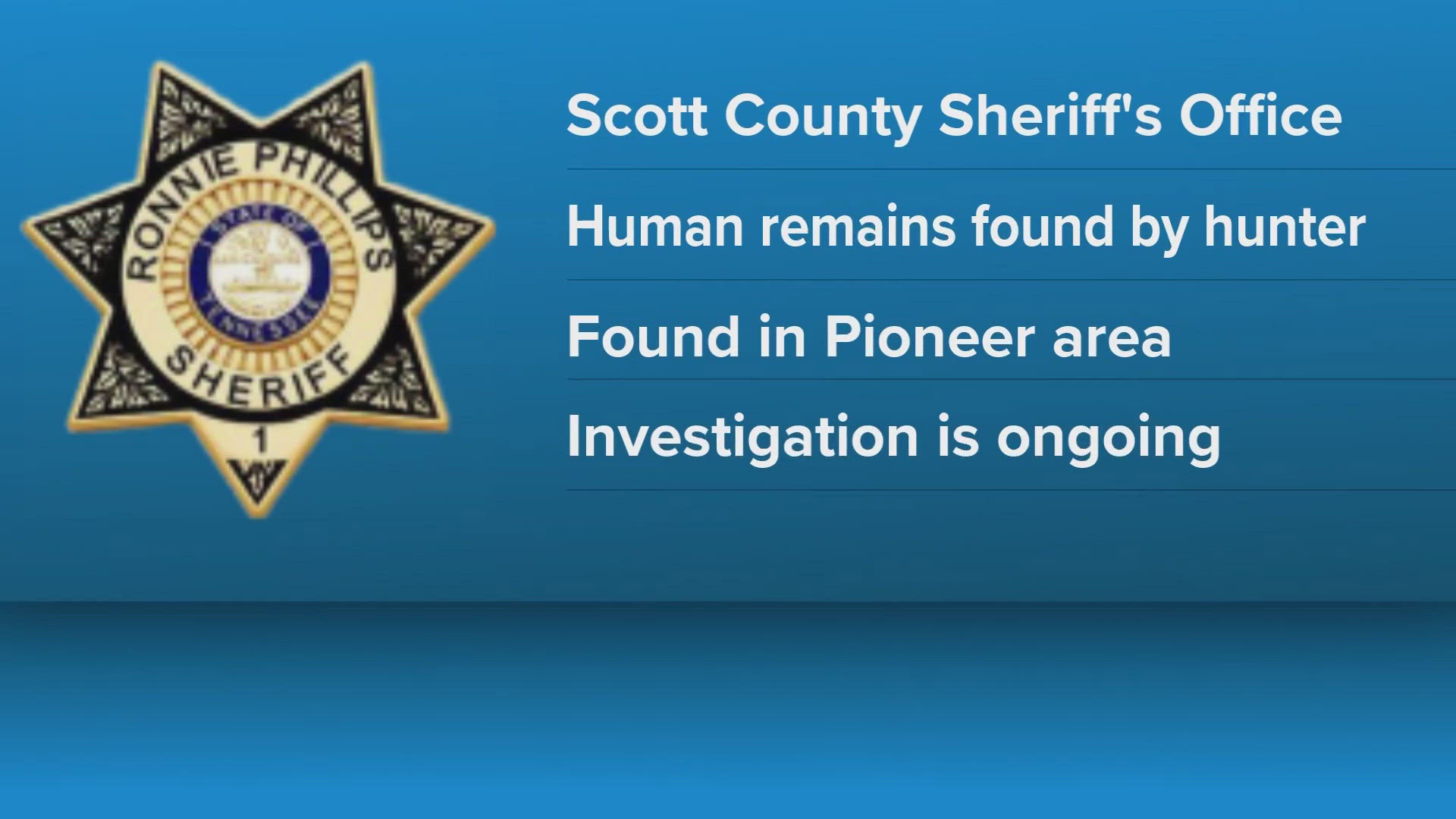 Human remains found by hunter in Scott County | wbir.com