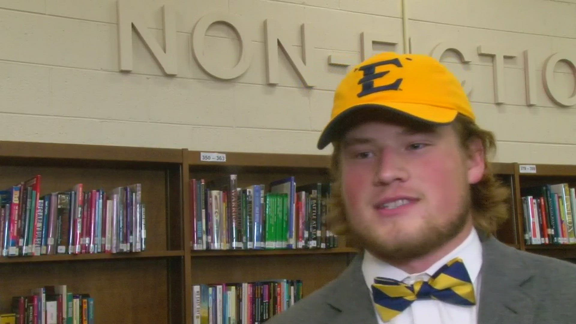 Howard looks forward to his collegiate football  career at East Tennessee State University.