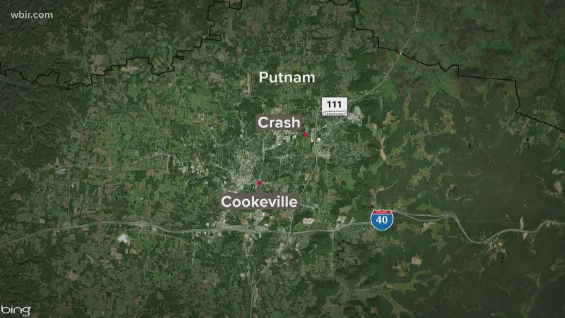 Cookeville Police responded to a crash at 3:25 p.m. on Monday and found six people with injuries. One of them is 4-years-old.