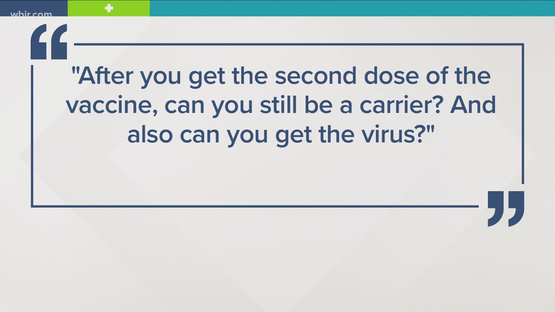 After you get the second dose of the vaccine, can you still be a carrier? And also can you get the virus?