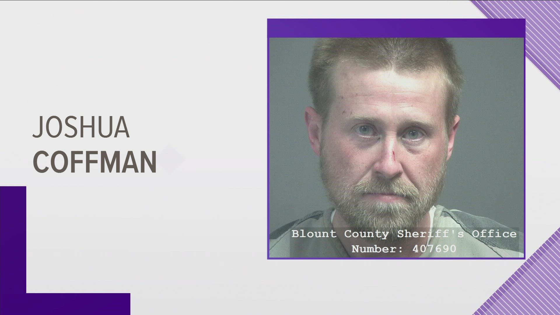 33-year-old Joshua Coffman is a suspect in a home break-in Sunday night on Shannondale Way