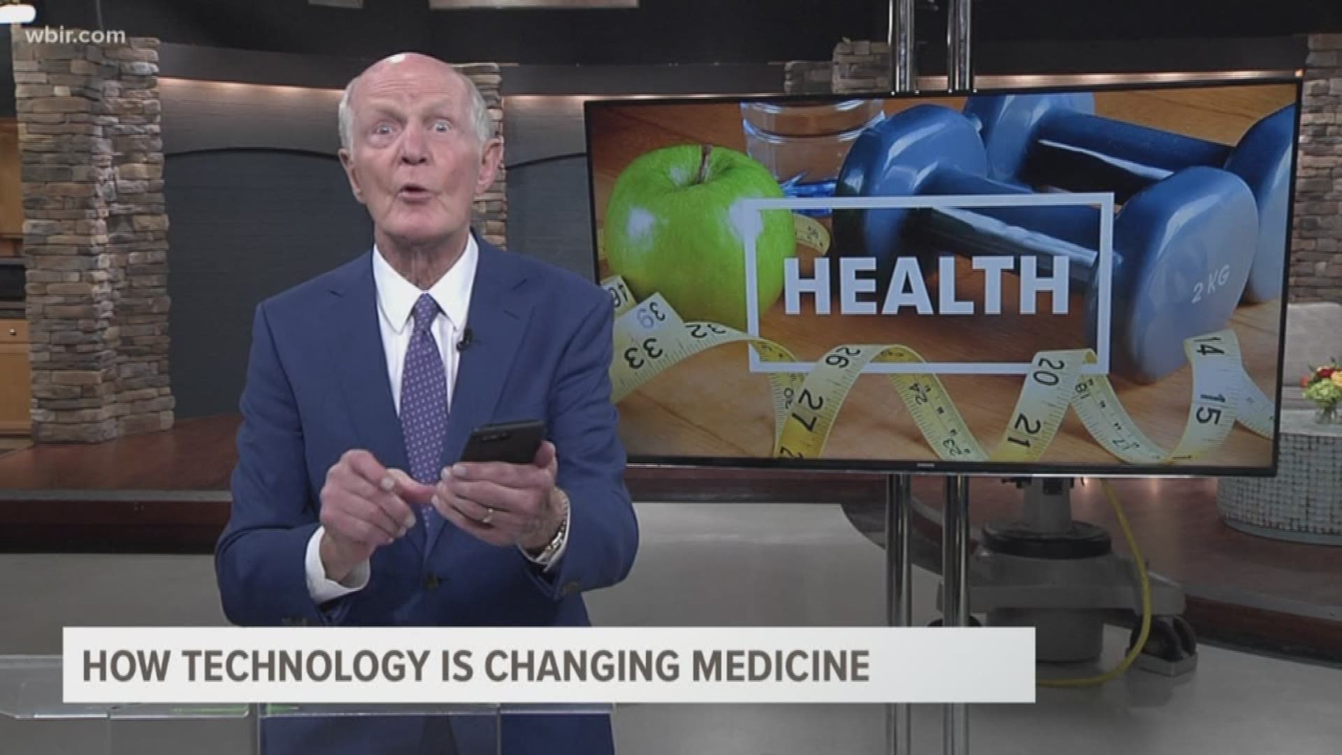 Dr. Bob explains how technology such as the cell phone is changing how doctors treat patients.