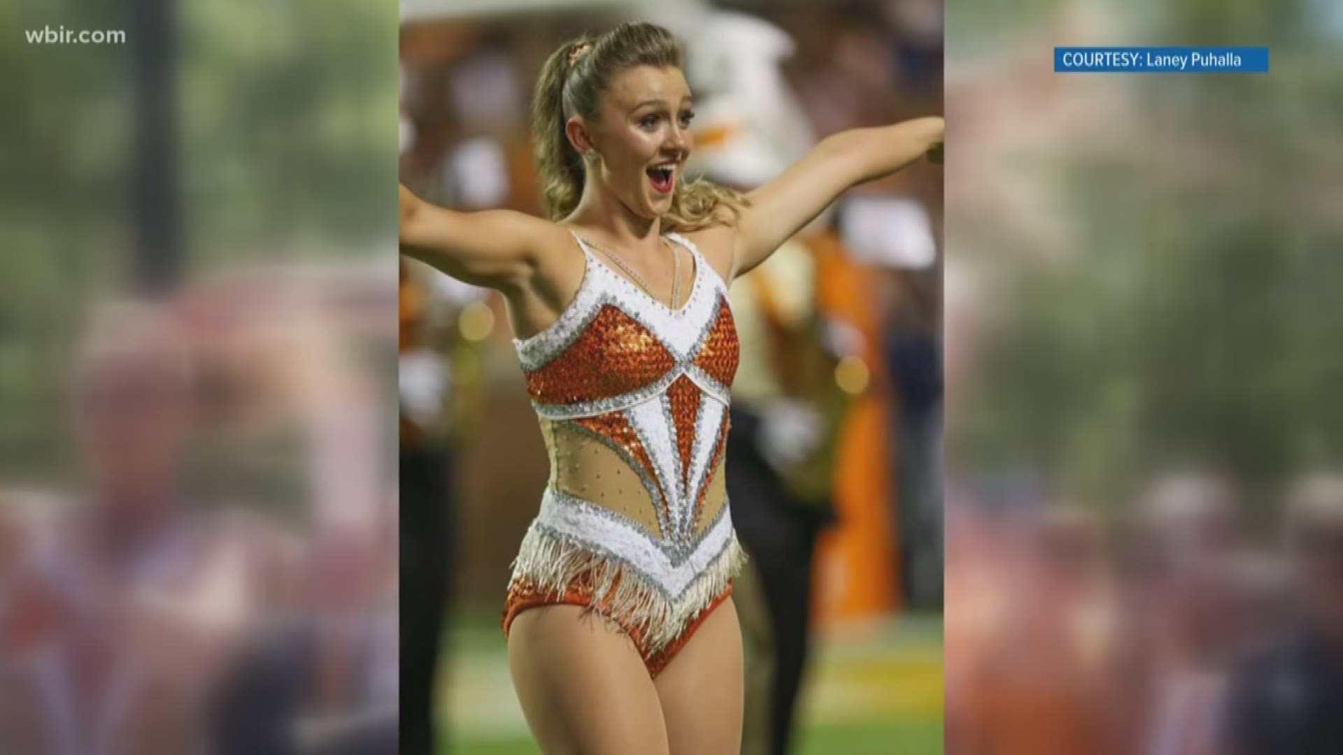 She earned a gold medal at the 2018 World Baton Twirling Championships. Now she's earned a spot in front of the band at the University of Tennessee.