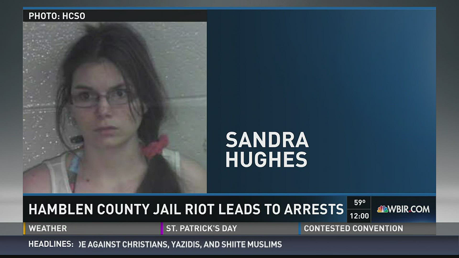 A Hamblen County mother is charged with child abuse after an escaped jail inmate was found in her home.