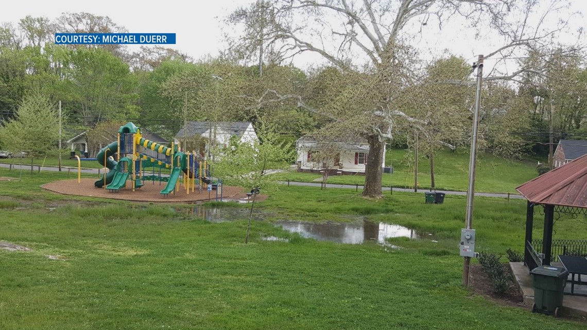 Neighbors search for solutions to North Knoxville park flooding