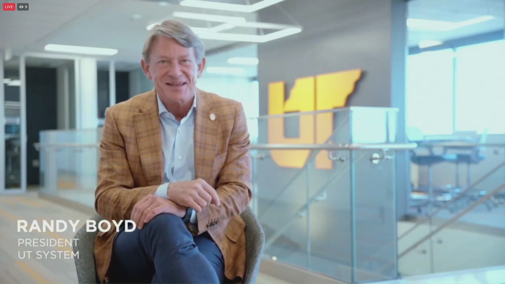 Ut Randy Boyd UT President Randy Boyd delivered 10th Annual State of the University ...