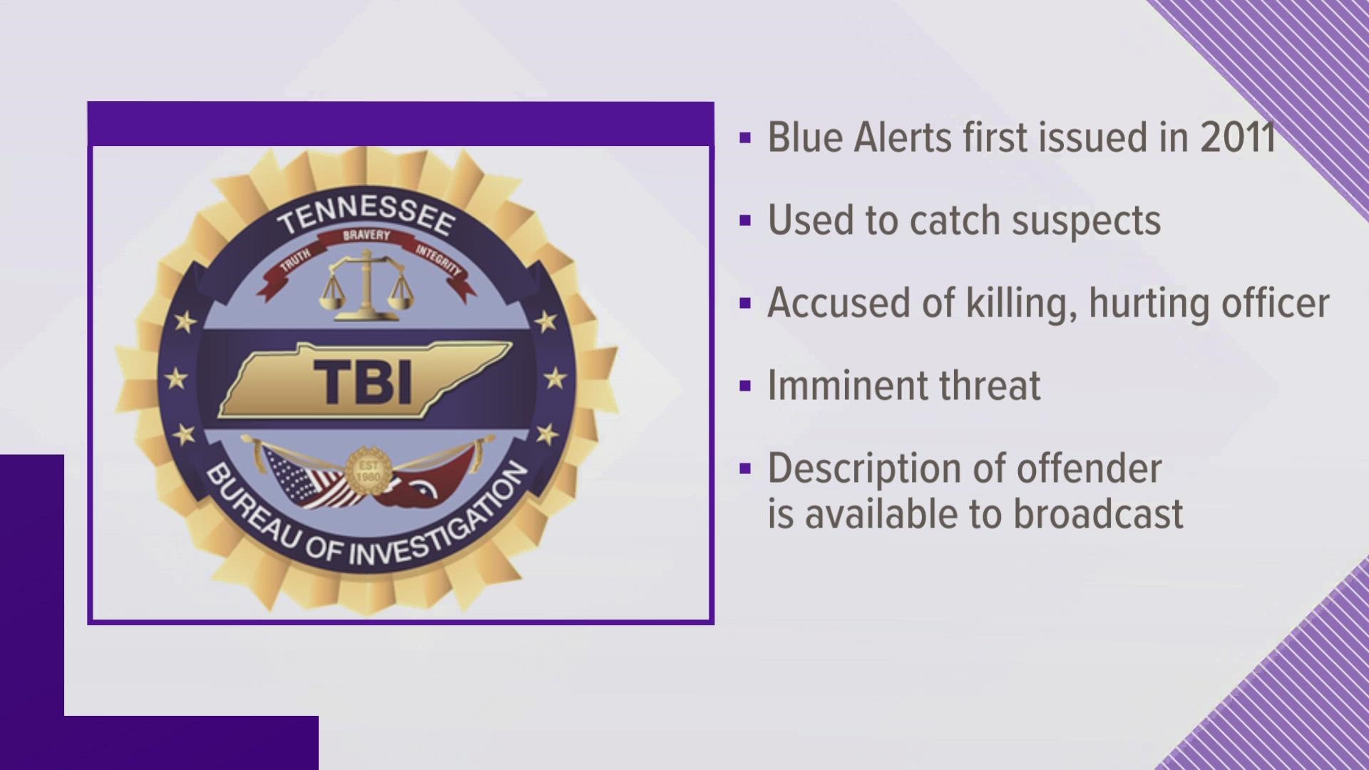 Tuesday's Blue Alerts, which were issued to find two fugitives suspected of shooting officers in Middle Tennessee, were marred with technical problems.