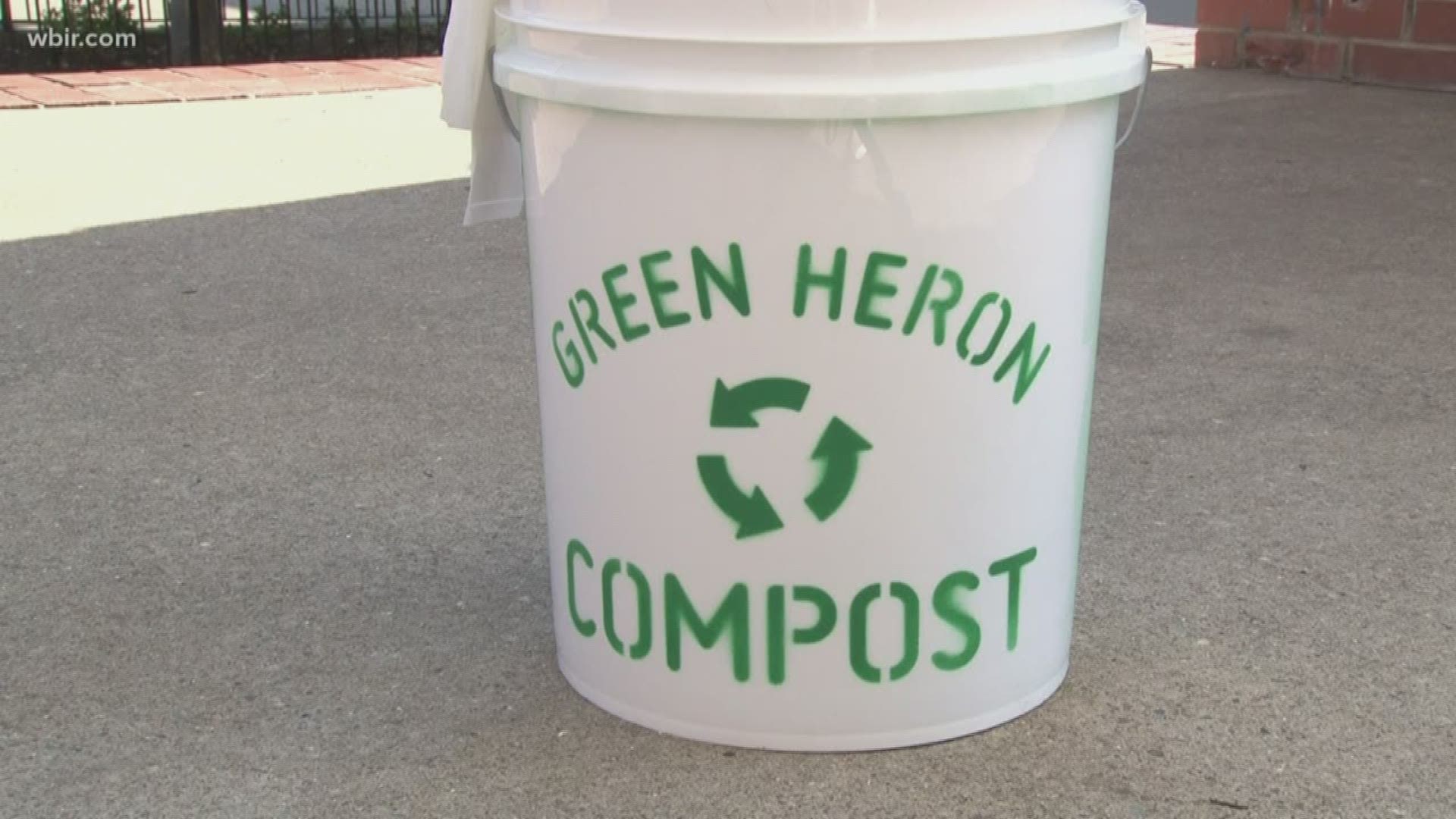 A new company in Knoxville is working to help people compost.