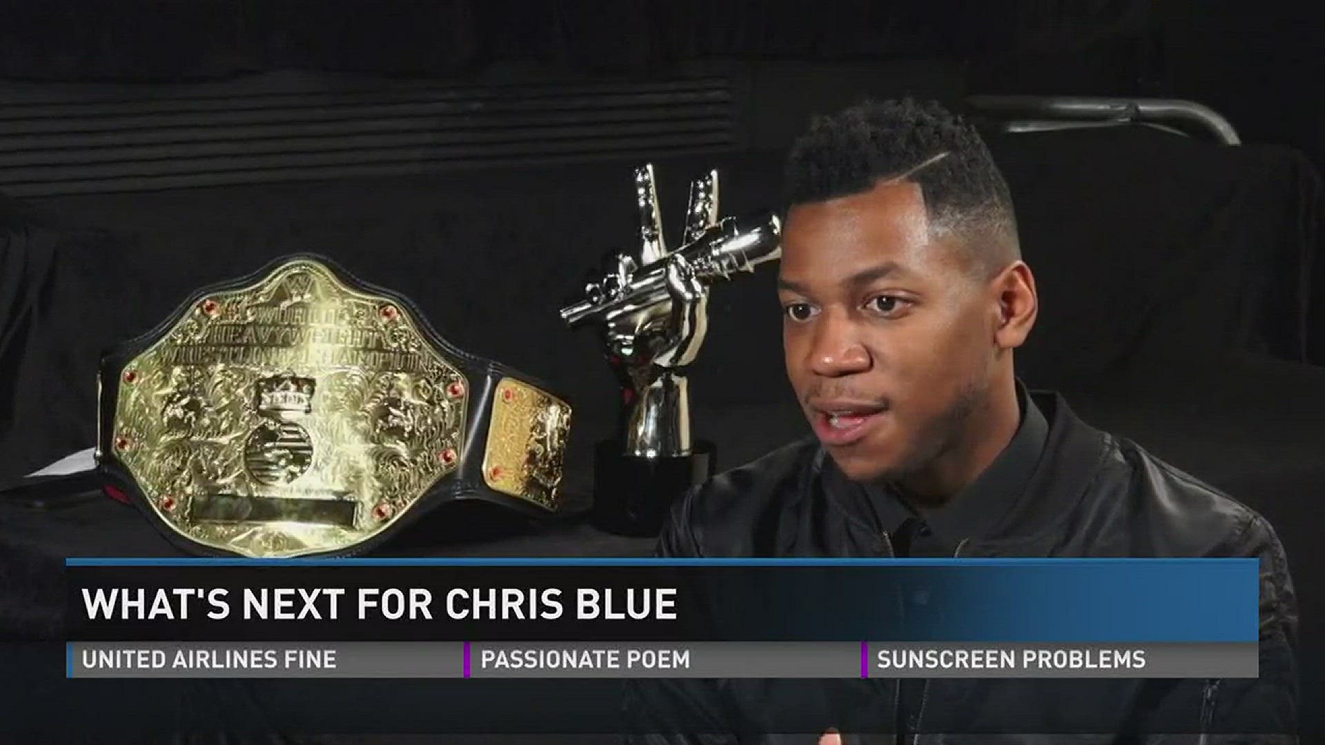 Chris Blue sits down with Leslie Ackerson to discuss his future in the music business.