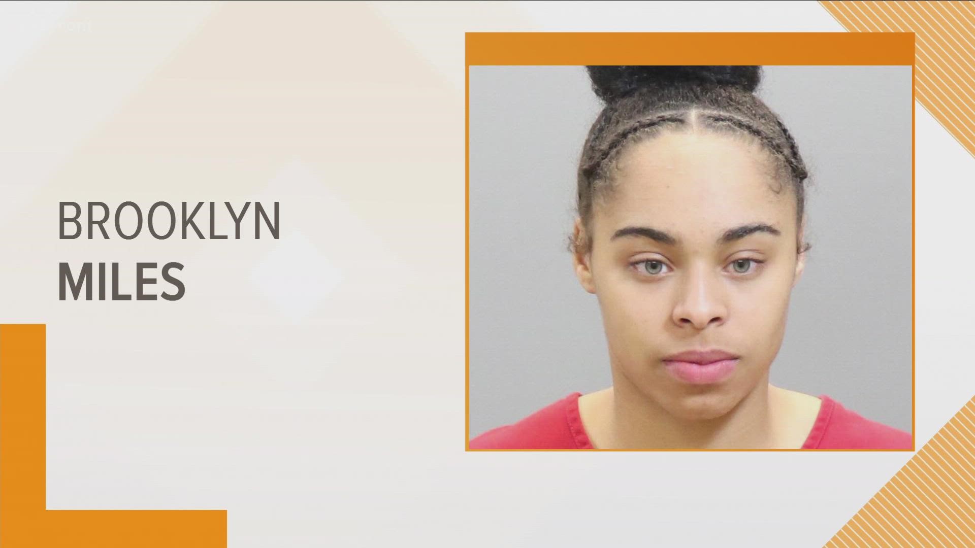 Police said 18-year-old Brooklynn Miles had passed out behind the wheel of a running car. UT said any further disciplinary action would be handled internally.