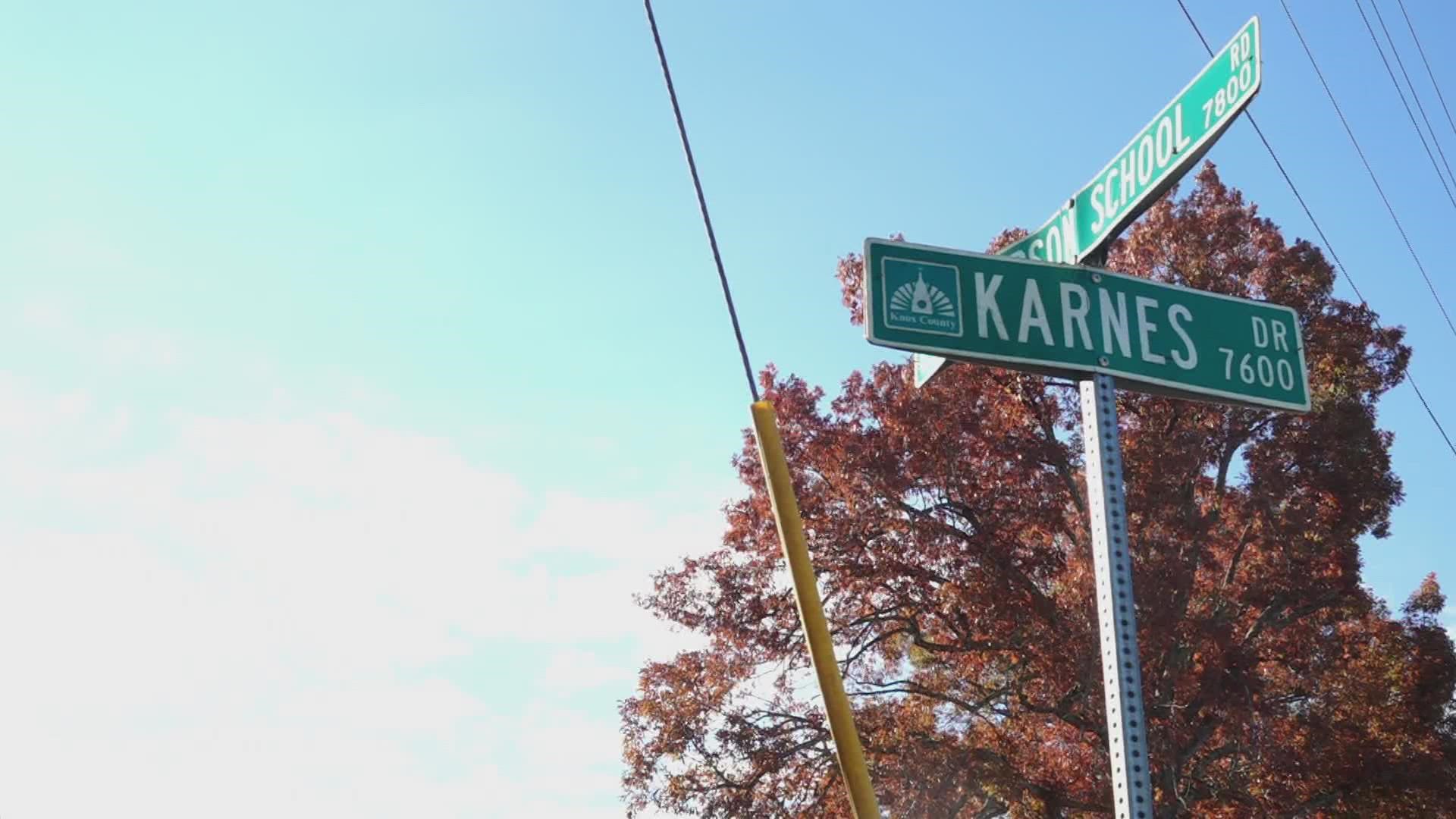 Karnes Drive is used frequently by people in the area. However, engineers said it is designed to be a residential road and more commuters could clog traffic.