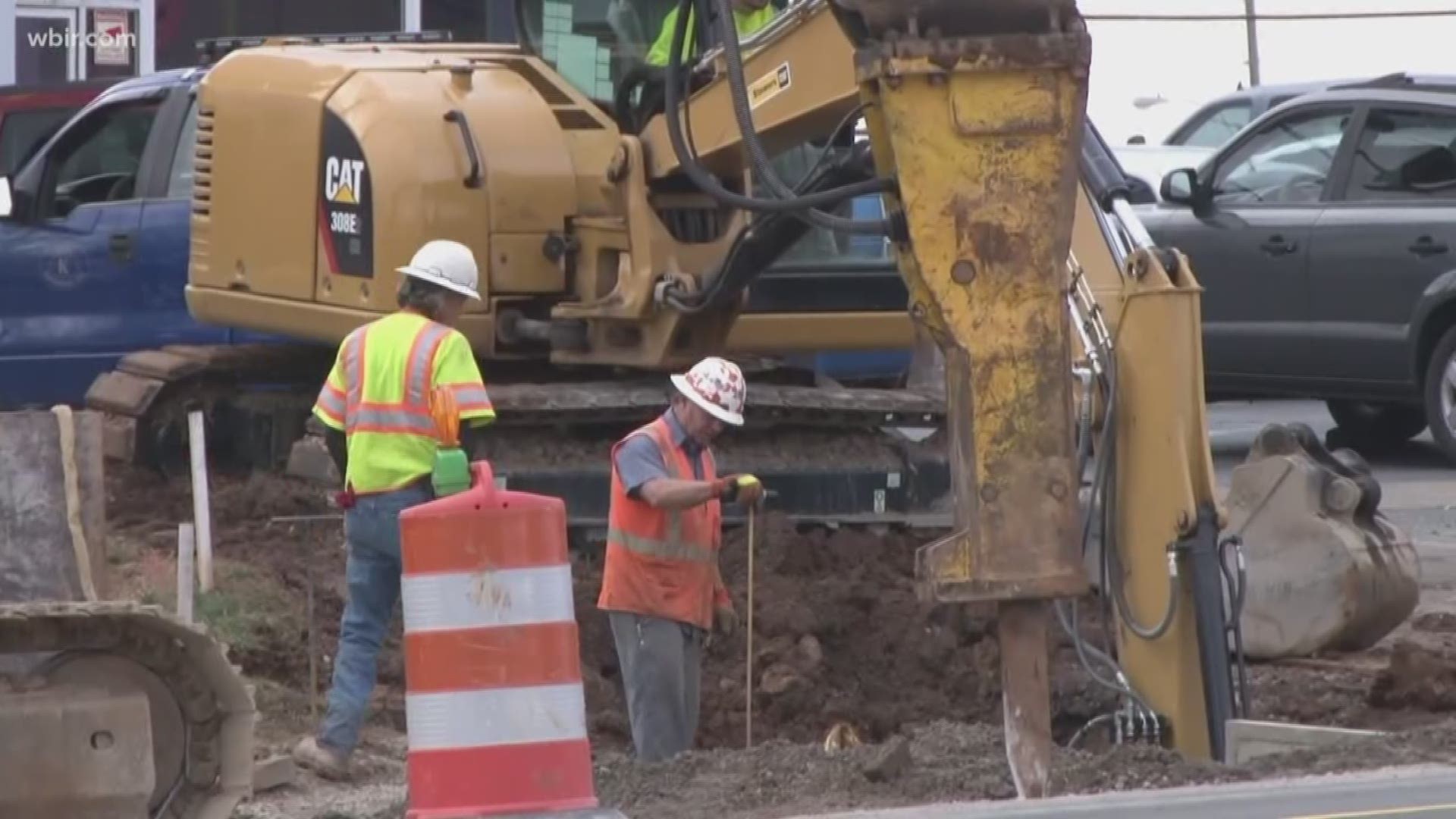 Things have been moving pretty slowly during this construction project. Knoxville officials say there are several reasons for that.