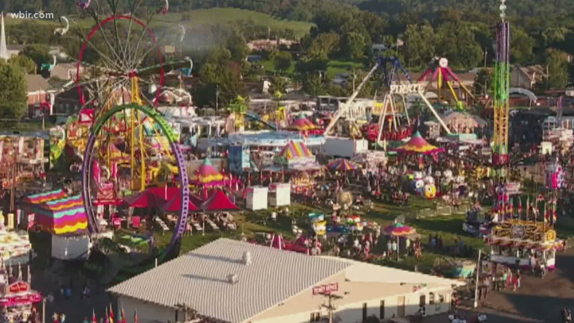 Tennessee provides money for struggling county fairs.