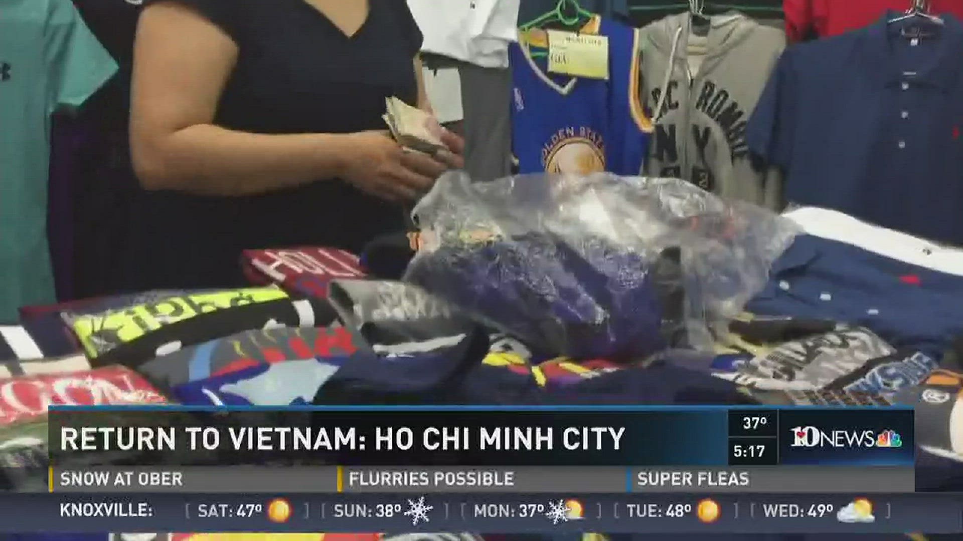 Vietnam veterans who have returned to Vietnam for the first time since the war are learning more about the people and life today in Ho Chi Minh City.