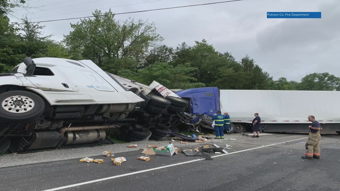 Two drivers injured following crash in Putnam Co.