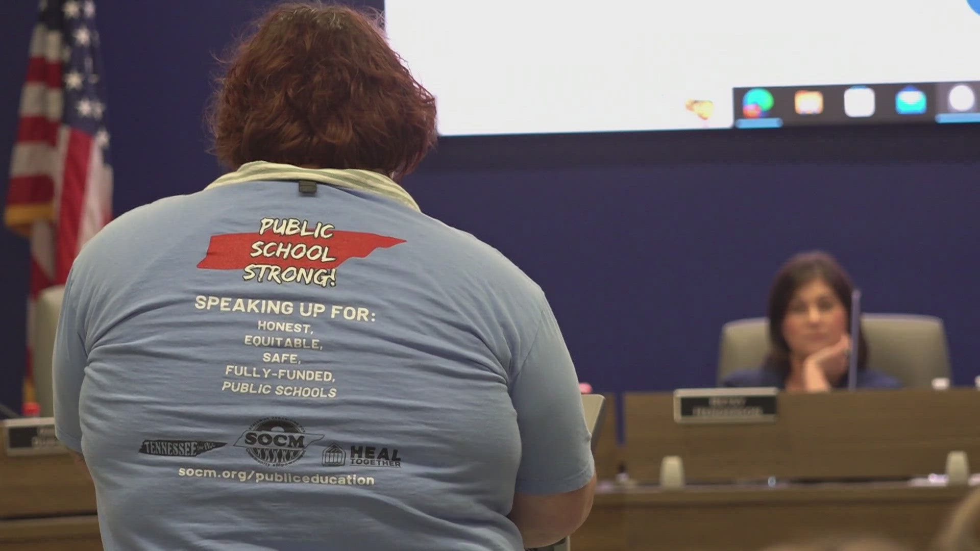 Knox County Schools also saw people call for Betsy Henderson to resign from the Board of Education after she spoke in support of universal school vouchers.