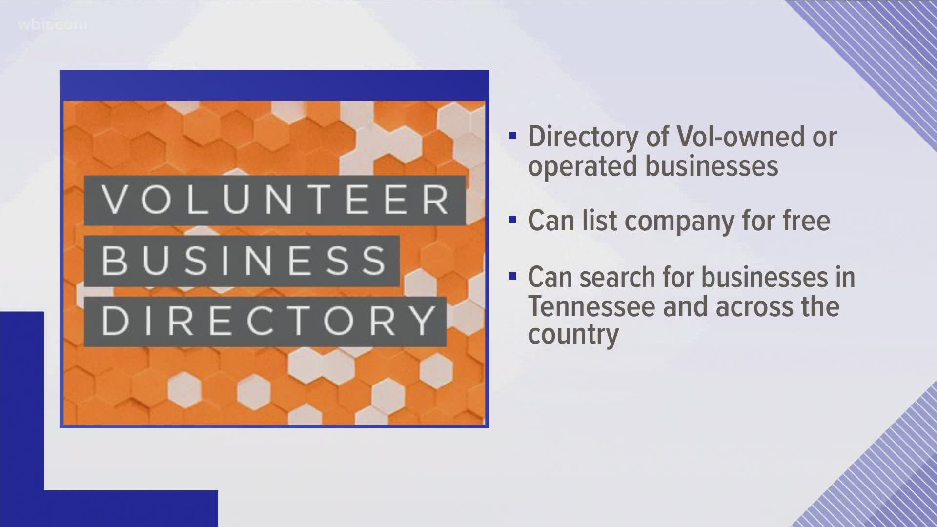 The directory shows businesses owned and operated by UT alumni, making it easier to connect with other graduates.
