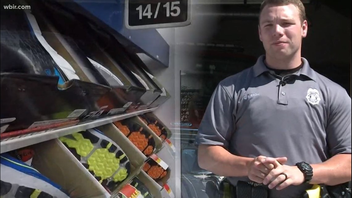 Star Spangled Summer Hero: police officers buy shoes for barefoot man ...