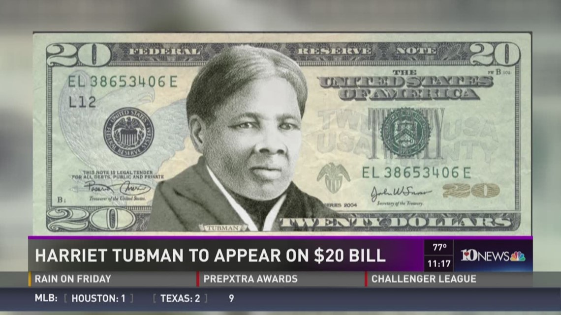 Harriet Tubman Replacing Andrew Jackson On 20 Bill