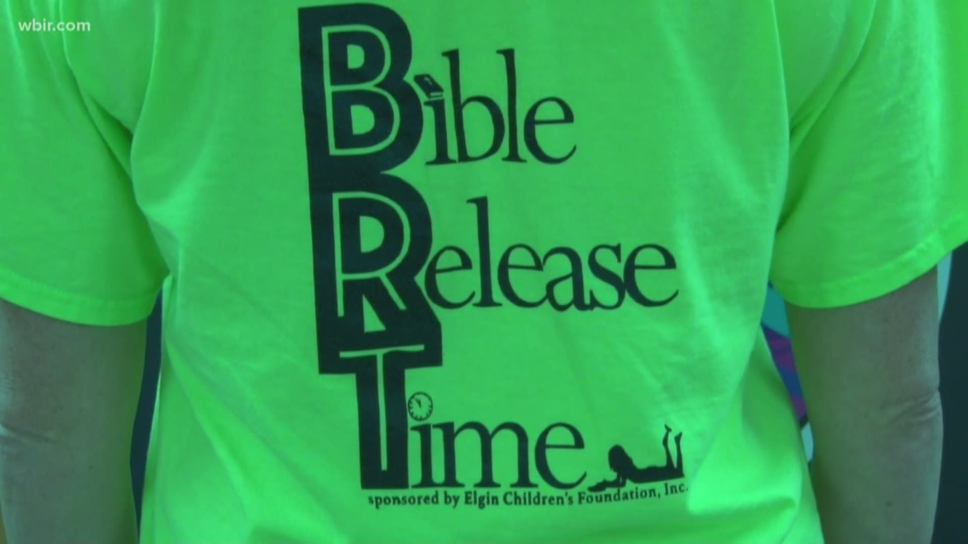 The Bible release program is only being offered at Sterchi Elementary for now.
