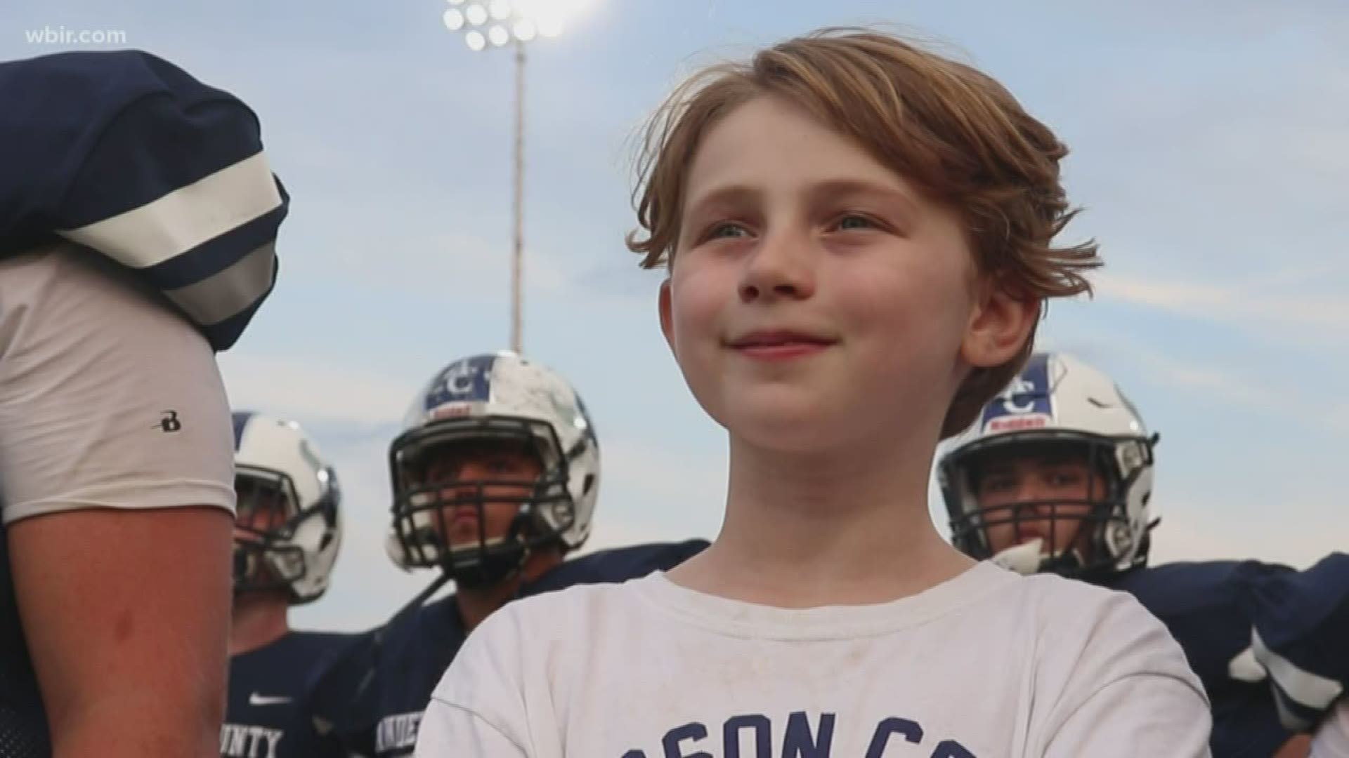 In Anderson County, the football team has a special relationship with local elementary school students.