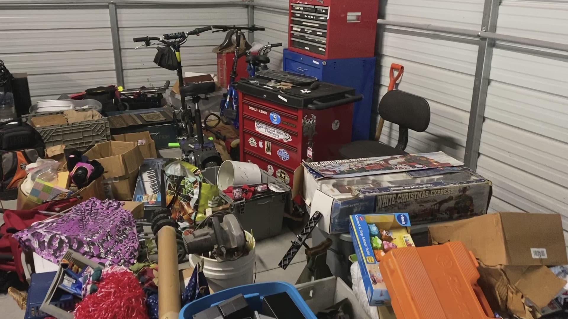 KCSO and KPD have recovered items from storage building burglaries. Officials said the thefts took place from November 2018 and October 2019.