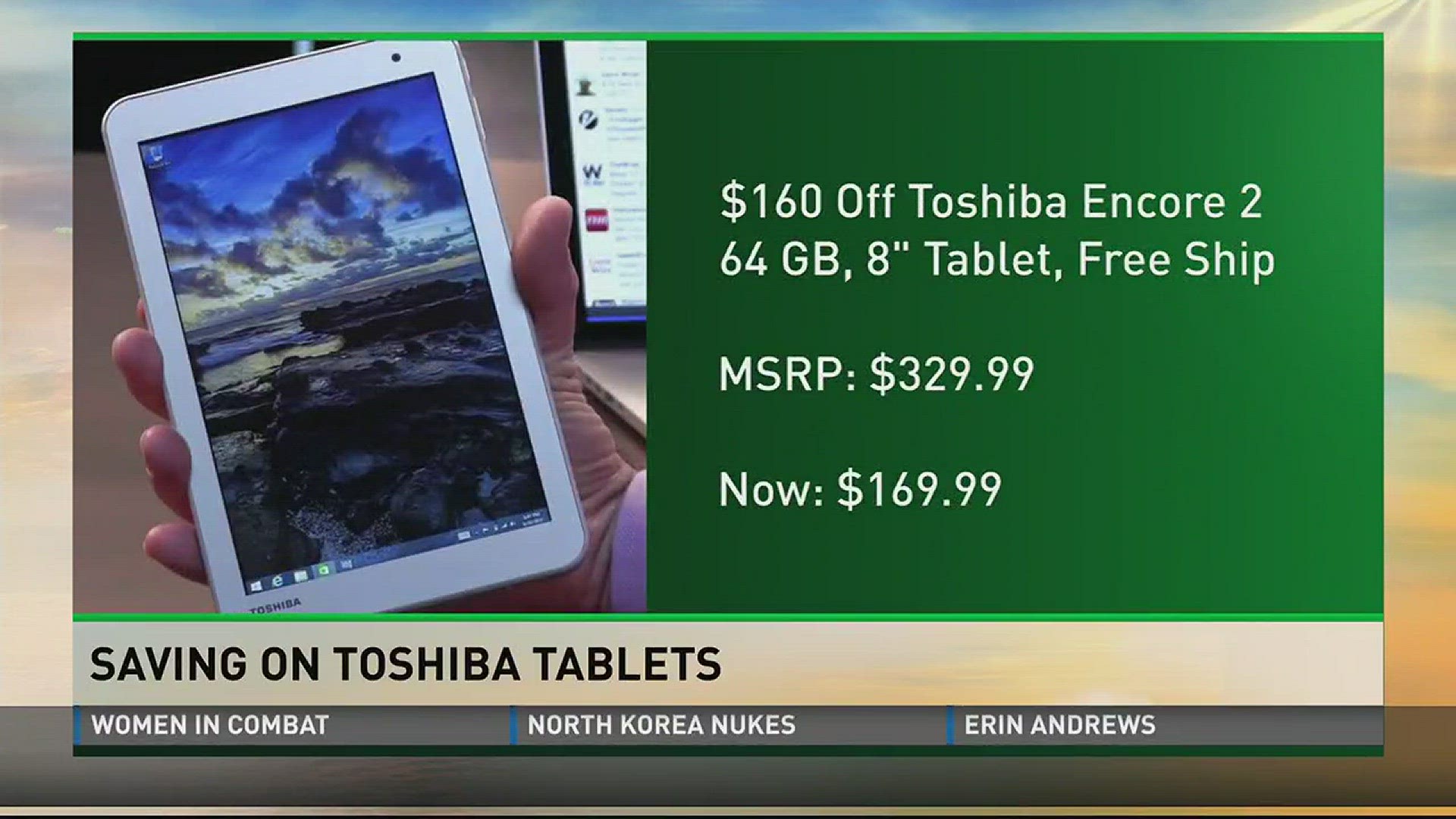 Money man Matt Granite shows how to save money on Toshiba tablets.