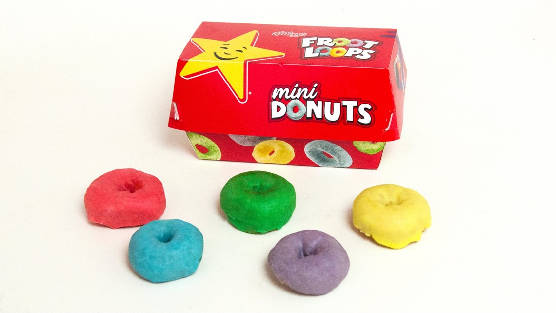 Froot Loops Mini Donut Kit