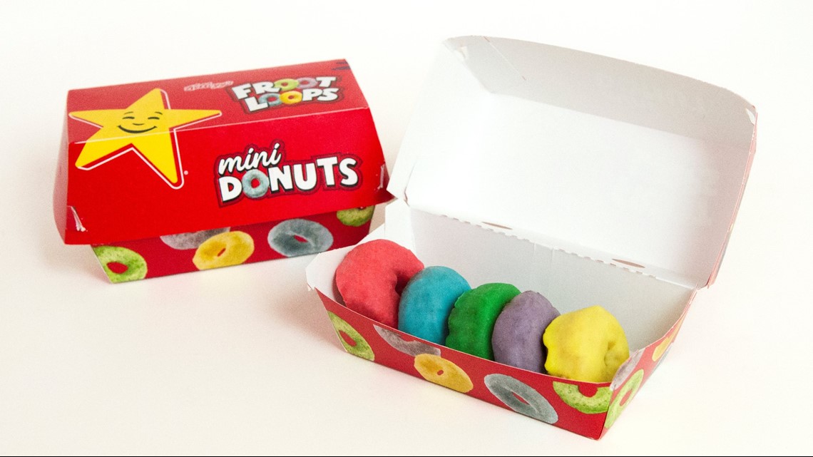 Photos Froot Loops Mini Donuts At Hardees