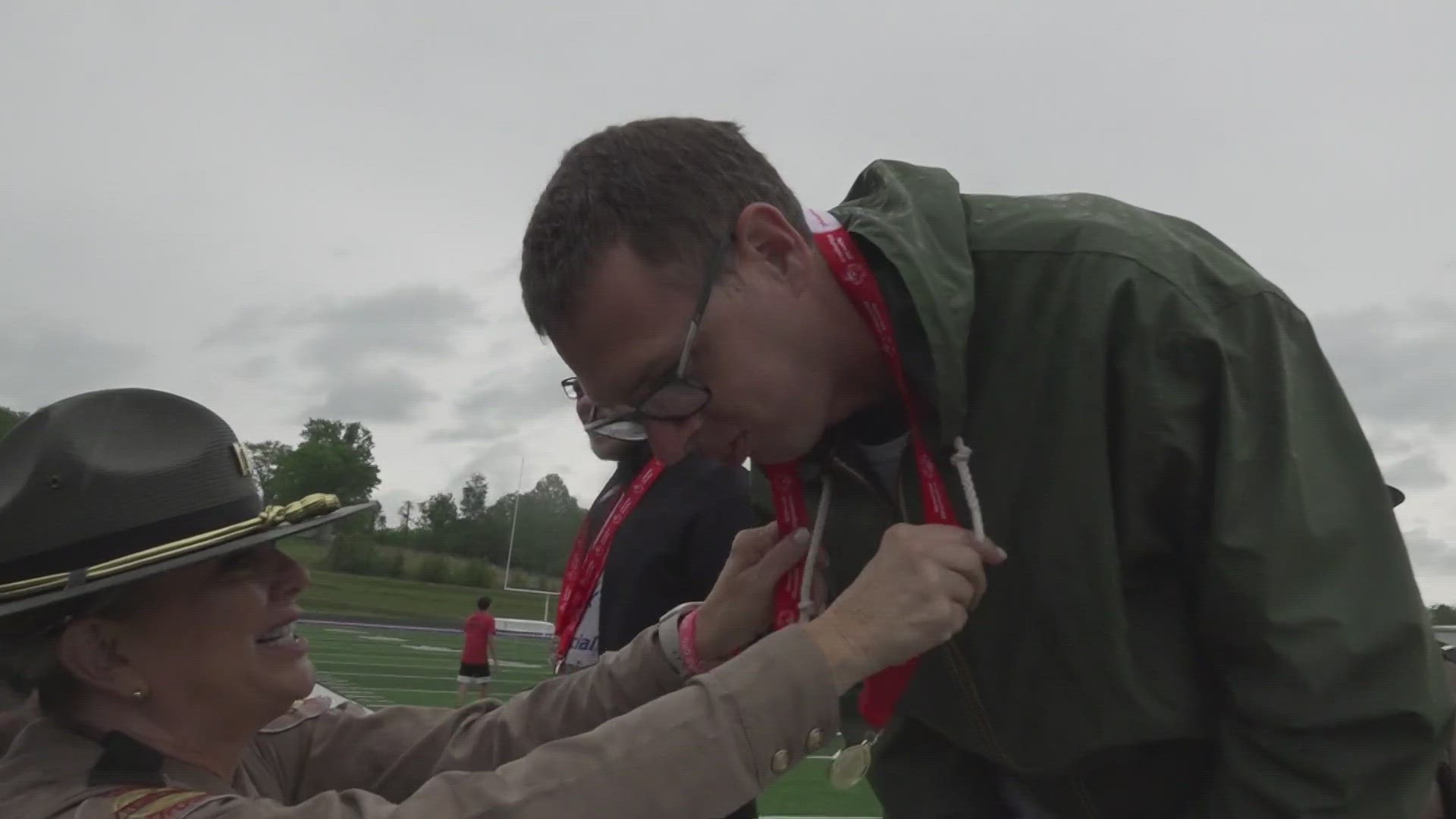 The event was at Campbell County High School and the first time a Special Olympics event has happened there in 20 years.