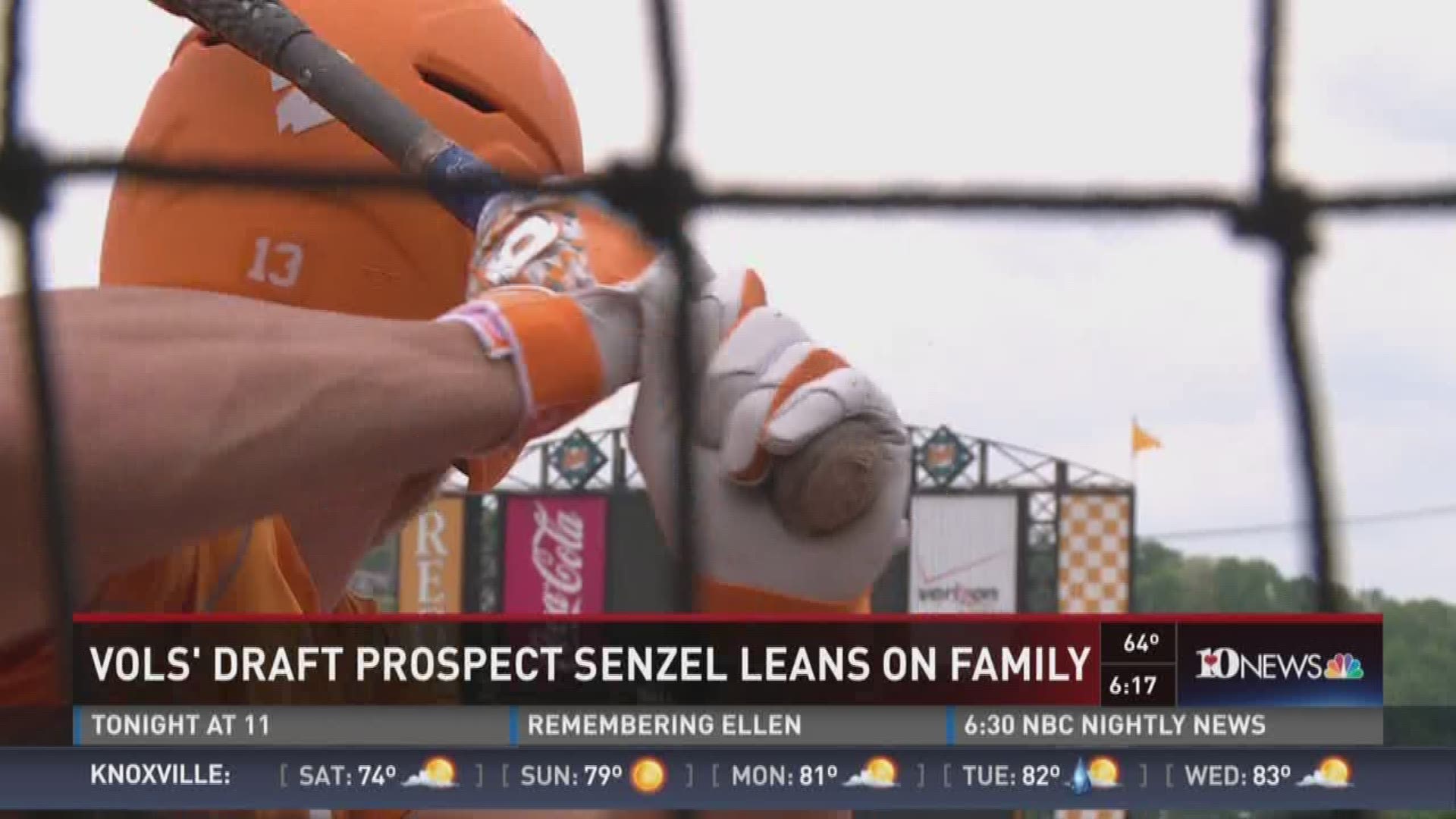 Tennessee infielder Nick Senzel is expected to be a top 10 pick in the MLB Draft this summer. It wasn't an easy road for the Farragut High graduate to get to this point.